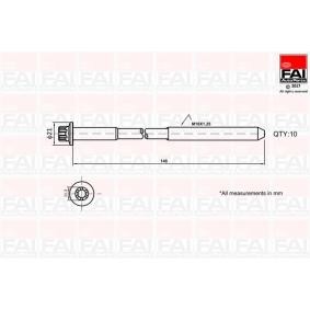 Osta Syl.kannen pulttisarja FAI AutoParts:llä B1140 edullisesti hintaan 36,89 €