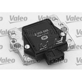 Achetez des Appareil de commande, système d'allumage VALEO 245531 à prix pour 328,58 €