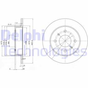 Comprar Disco de freno de DELPHI BG2633C a bajo precio de 39,70 €