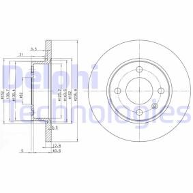 Osta Jarrulevy DELPHI:llä BG2910C edullisesti hintaan 44,43 €