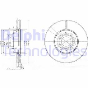 Compre Disco de travão da DELPHI BG3833-C a um preço baixo por 45,97 €