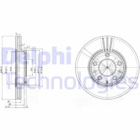 Compre Disco de travão da DELPHI BG3874C a um preço baixo por 48,16 €