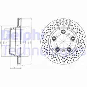 Compre Disco de travão da DELPHI BG4163C a um preço baixo por 45,44 €