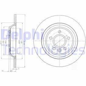 Compre Disco de travão da DELPHI BG4239C a um preço baixo por 36,53 €