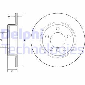 Compre Disco de travão da DELPHI BG4561C a um preço baixo por 37,70 €