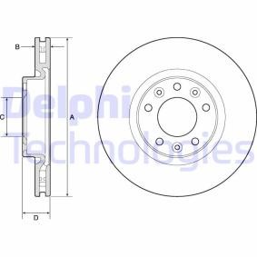 Compre Disco de travão da DELPHI BG4674C a um preço baixo por 31,42 €