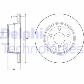 Compre Disco de travão da DELPHI BG4695C a um preço baixo por 55,32 €