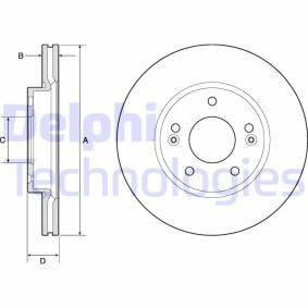 Bremsscheibe BG4745C für i30 CW (GD) für 36,39 CHF