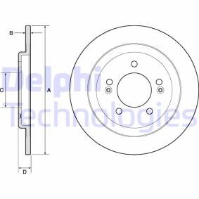 Bremsscheibe BG4749C für i30 CW (GD) für 34,95 CHF