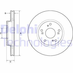 Compre Disco de travão da DELPHI BG4774C a um preço baixo por 37,91 €