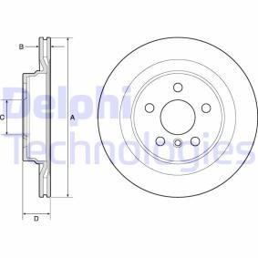 Compre Disco de travão da DELPHI BG4778C a um preço baixo por 38,39 €