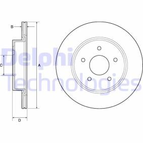 Comprar Disco de freno de DELPHI BG4779C a bajo precio de 46,10 €
