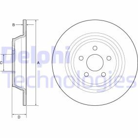 Acquista Disco freno da DELPHI BG4782C a buon mercato per soli 53,81 €