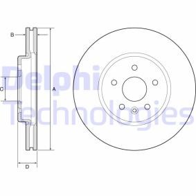 Compre Disco de travão da DELPHI BG4783C a um preço baixo por 45,96 €