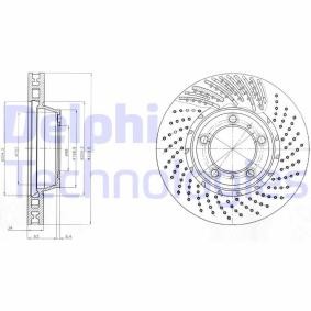 Compre Disco de travão da DELPHI BG9094C a um preço baixo por 66,73 €