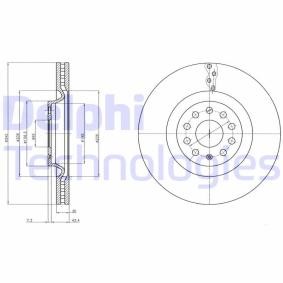 Osta Jarrulevy DELPHI:llä BG9109C edullisesti hintaan 106,67 €