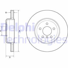 Compre Disco de travão da DELPHI BG9130C a um preço baixo por 86,42 €