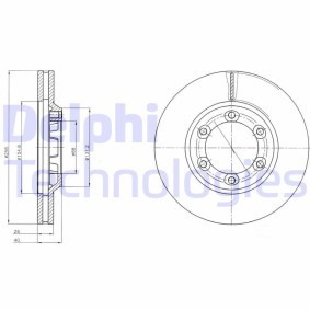 Compre Kit de rolamento de roda da DELPHI BK1055 a um preço baixo por 203,17 €
