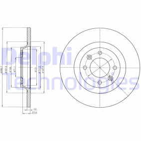 Compre Kit de rolamento de roda da DELPHI BK1268 a um preço baixo por 202,74 €