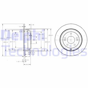 Compre Kit de rolamento de roda da DELPHI BK1291 a um preço baixo por 56,29 €
