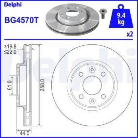 FIAT Radlagersatz von DELPHI