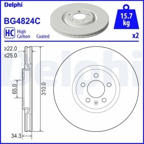 Acquista Kit cuscinetto ruota da DELPHI BK1607 a buon mercato per soli 349,12 €