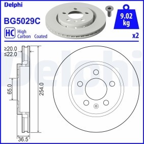 Köp Hjullagersats av DELPHI BK303 till det låga priset 280,09 kr