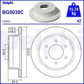 Compre Kit de rolamento de roda da DELPHI BK352 a um preço baixo por 54,90 €