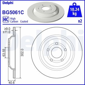 Compre Kit de rolamento de roda da DELPHI BK396 a um preço baixo por 61,40 €
