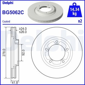 Comprar Juego de cojinete de rueda de DELPHI BK401 a bajo precio de 79,33 €