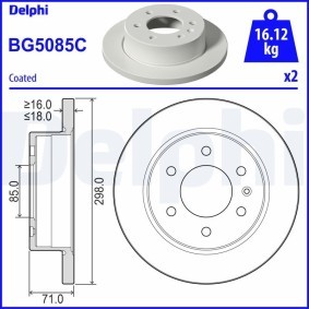 Acquista Kit cuscinetto ruota da DELPHI BK438 a buon mercato per soli 118,97 €