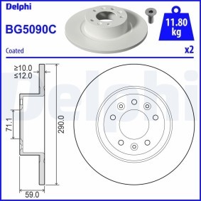 Radlagersatz von DELPHI BK460