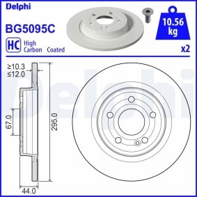 Compre Kit de rolamento de roda da DELPHI BK469 a um preço baixo por 57,53 €