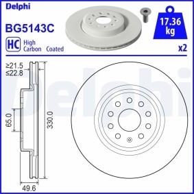 Acquista Kit cuscinetto ruota da DELPHI BK555 a buon mercato per soli 68,35 €