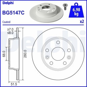 Compre Kit de rolamento de roda da DELPHI BK560 a um preço baixo por 36,47 €