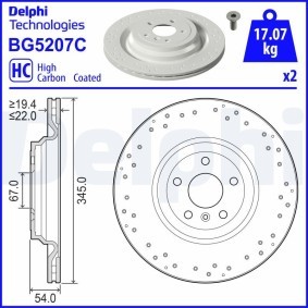 Kjøp Hjullager av DELPHI BK701 til den lave prisen 3048,81 NOK