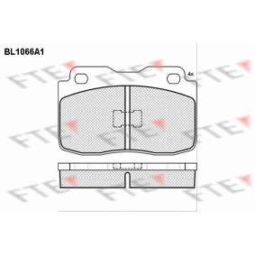 Acquista Kit pastiglie freni da FTE BL1066A1 a buon mercato per soli 55,21 €