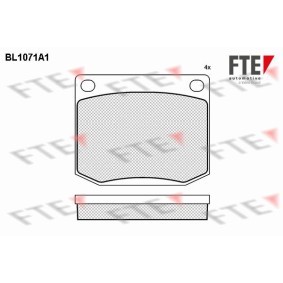 Köp Bromsbelägg av FTE BL1071A1 till det låga priset 512,96 kr