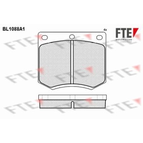 Comprar Juego de pastillas de freno de FTE BL1088A1 a bajo precio de 29,09 €