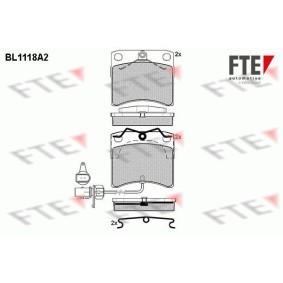 Acquista Kit pastiglie freni da FTE BL1118A2 a buon mercato per soli 61,43 €