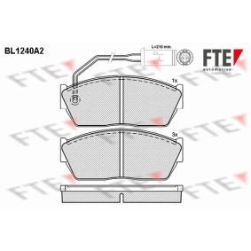Comprar Juego de pastillas de freno de FTE BL1240A2 a bajo precio de 57,70 €
