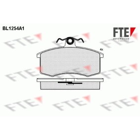 Comprar Juego de pastillas de freno de FTE BL1254A1 a bajo precio de 41,26 €