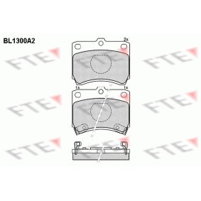 Comprar Juego de pastillas de freno de FTE BL1300A2 a bajo precio de 43,32 €