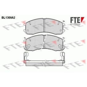 Comprar Juego de pastillas de freno de FTE BL1309A2 a bajo precio de 47,53 €