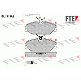 Comprar Juego de pastillas de freno de FTE BL1313A2 a bajo precio de 50,66 €
