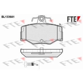 Köp Bromsbelägg av FTE BL1339A1 till det låga priset 353,18 kr