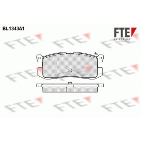 Comprar Juego de pastillas de freno de FTE BL1343A1 a bajo precio de 49,24 €