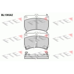 Comprar Juego de pastillas de freno de FTE BL1365A2 a bajo precio de 26,61 €