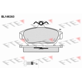 Köp Bromsbelägg av FTE BL1462A3 till det låga priset 828,32 kr