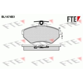 Acquista Kit pastiglie freni da FTE BL1474B3 a buon mercato per soli 32,63 €
